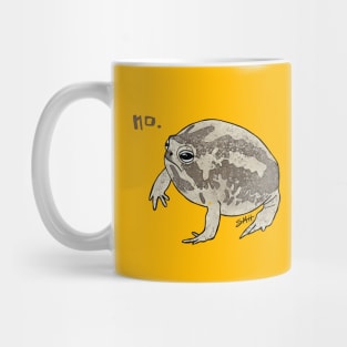 froggie says NO Mug